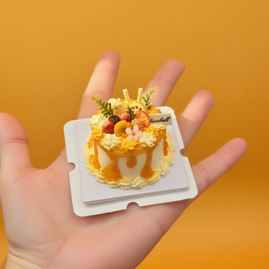 gâteau miniature mangue fait main – Petinid