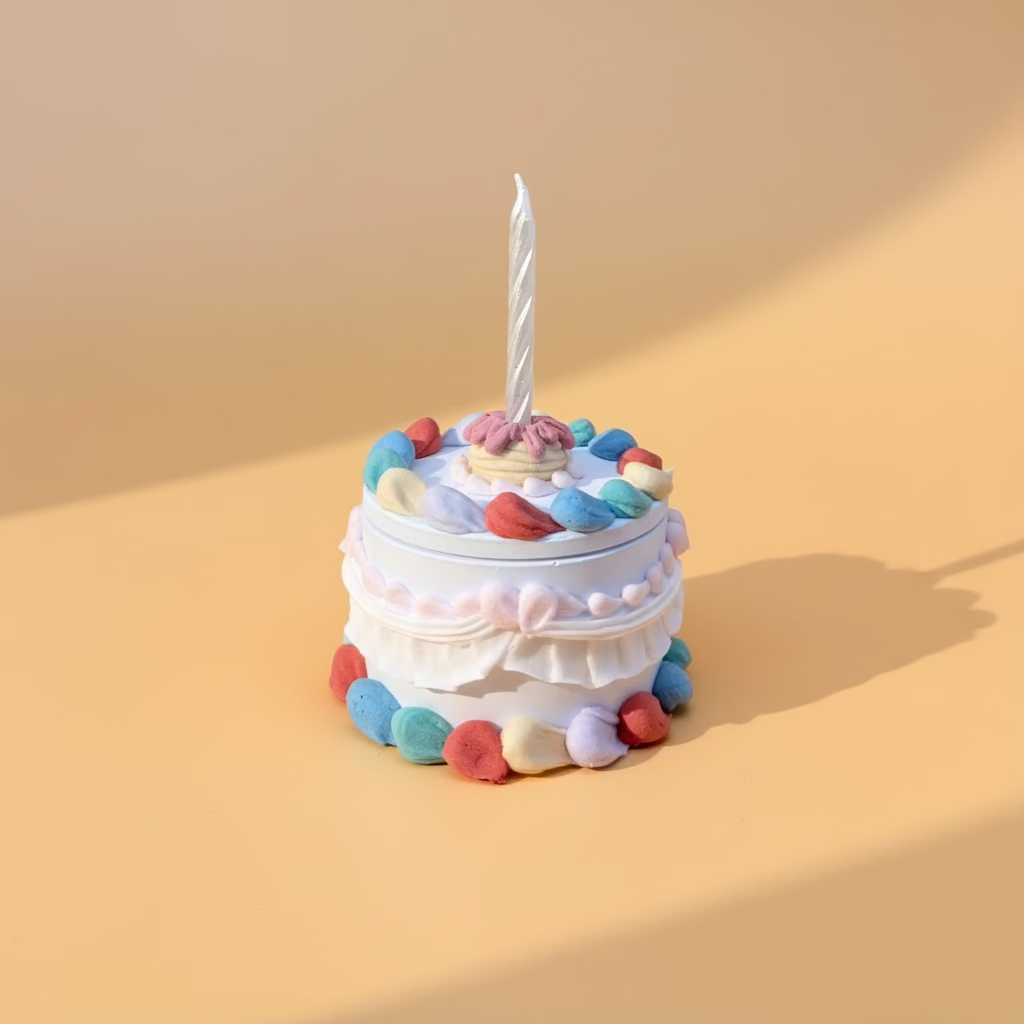 Boîte à Bijoux Miniature – Mini Gâteau