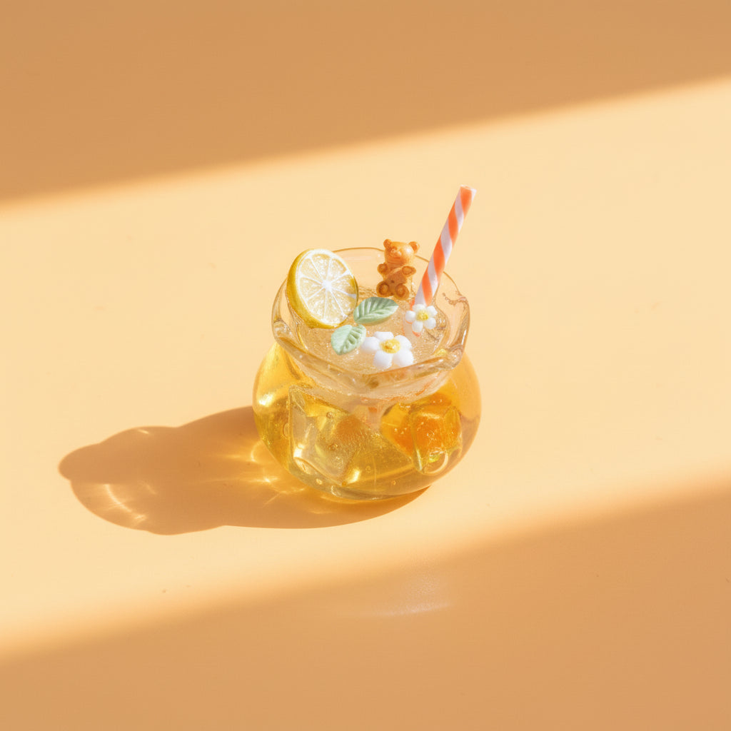 Plateau miniature décoratif – citron