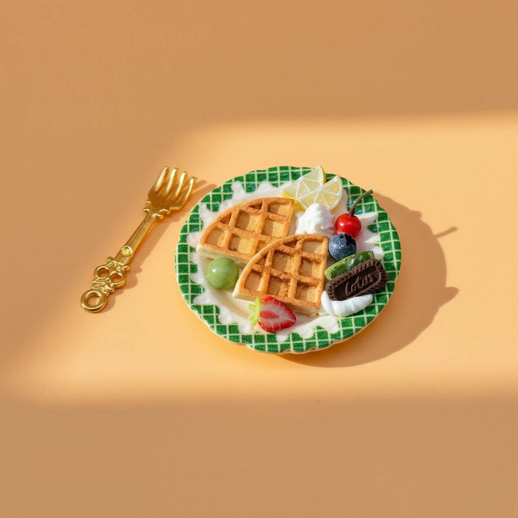 Plateau Miniature Décoratif – Thème Melon