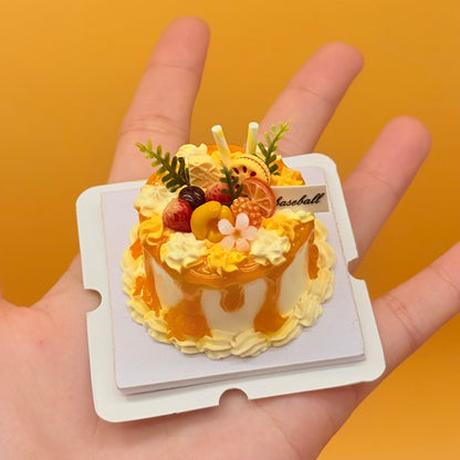 gâteau miniature mangue fait main – Petinid