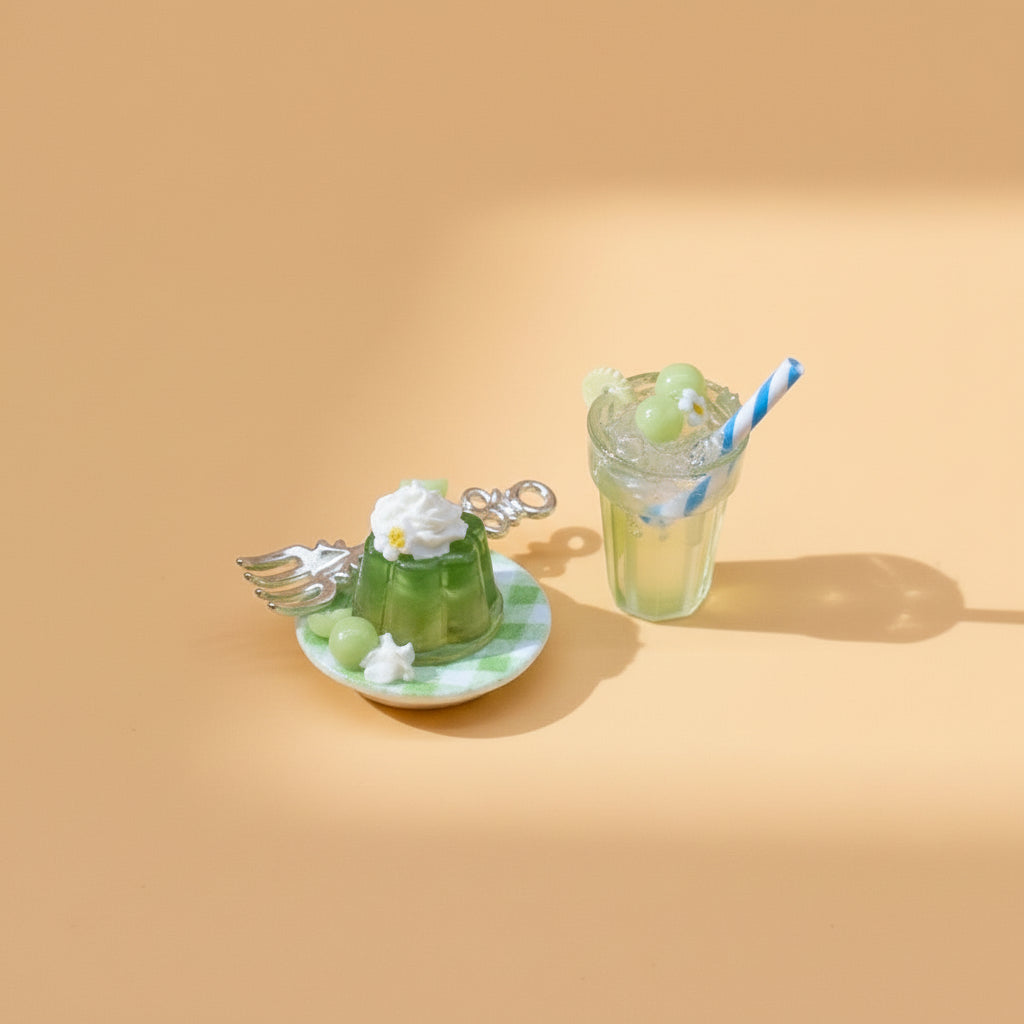 Plateau Miniature Décoratif - Raisin Vert