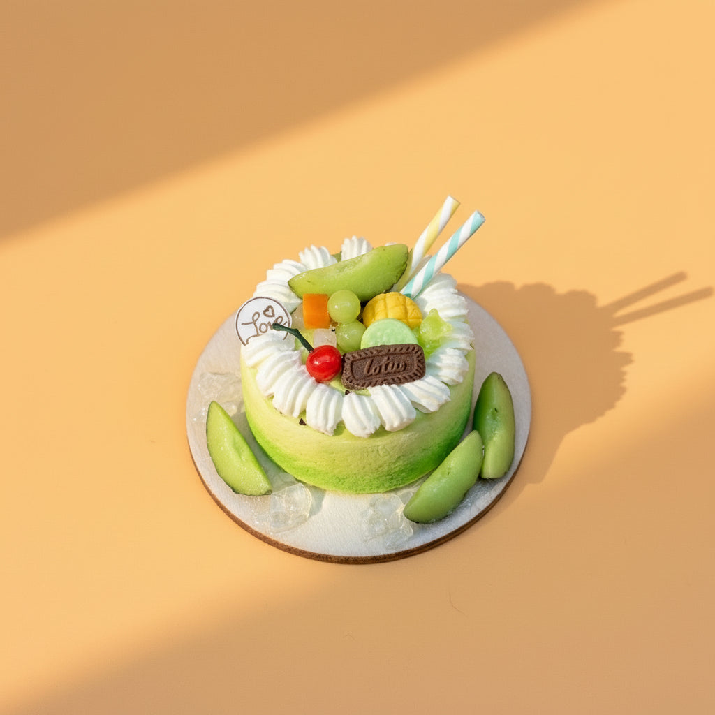 Plateau Miniature Décoratif – Thème Melon