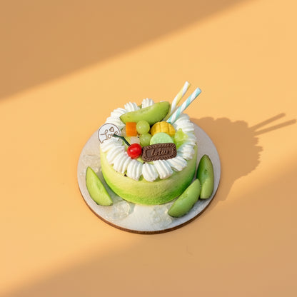 Plateau Miniature Décoratif – Thème Melon