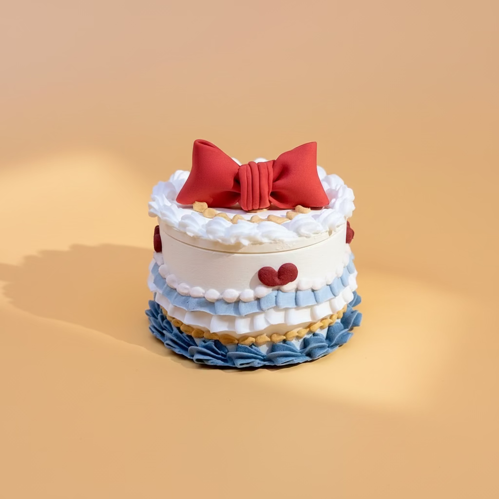 Boîte à Bijoux Miniature – Mini Gâteau