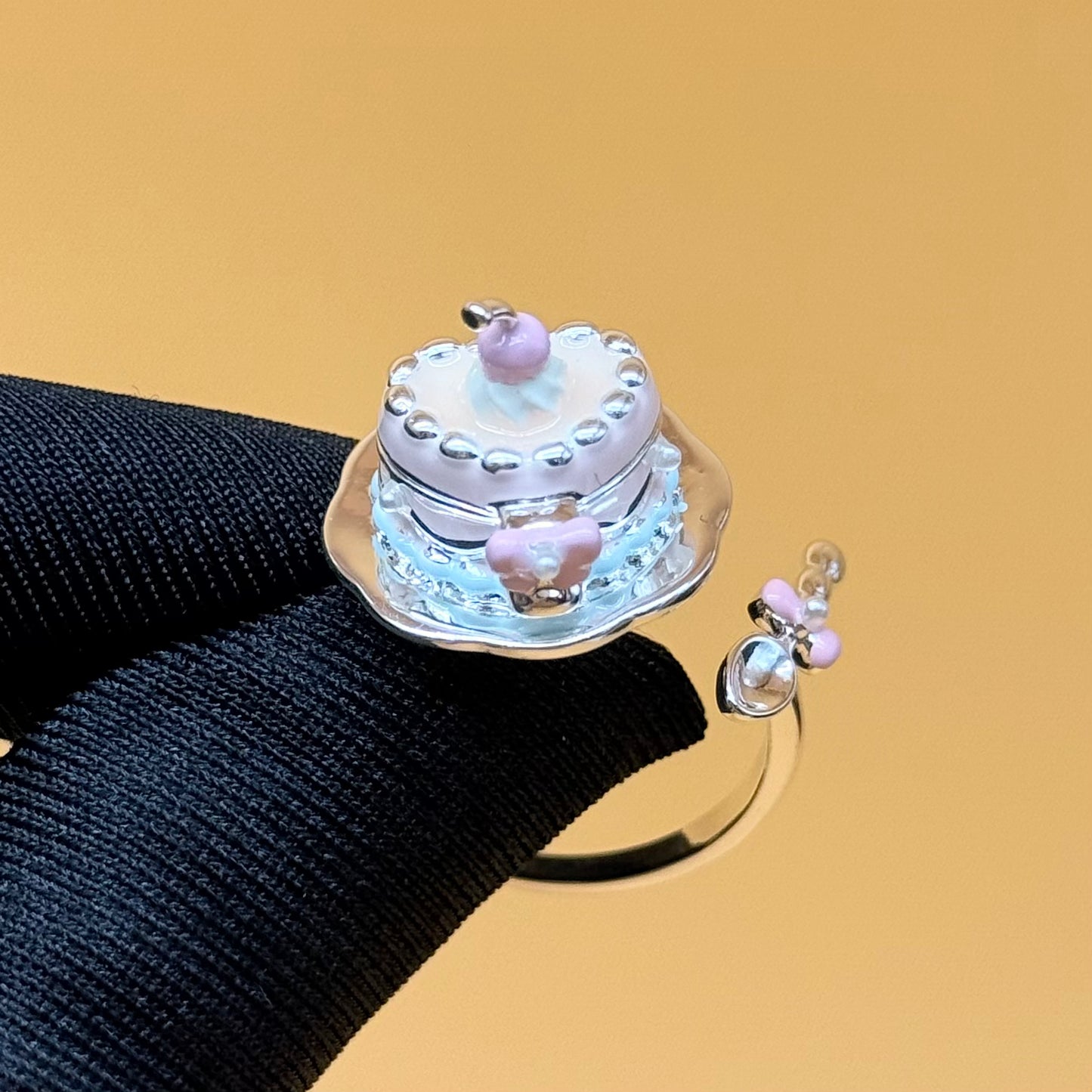 Bague Miniature – Gâteau Chantilly