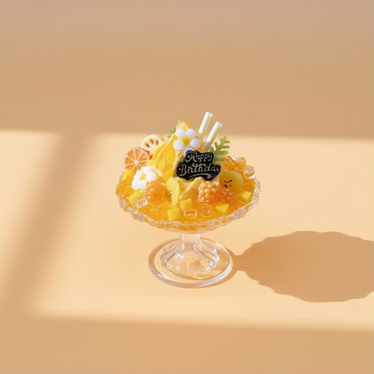 Coupes Glacées Miniatures – Desserts Colorés Faits Main