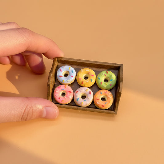 Mini Donuts Pastel en Argile